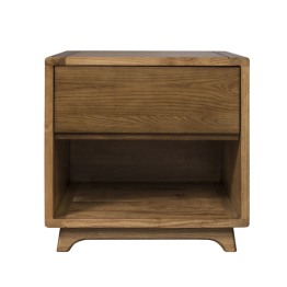 Weijing wood wax oil Nordic all solid wood bedside table No.: V203