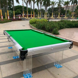 Luxury crystal pool table